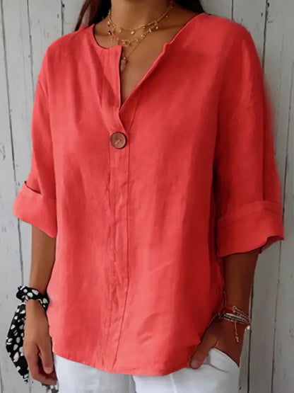 Sofie | Casual Damesblouse met V-Hals 3