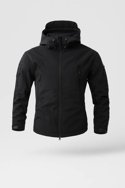 Heren Tussenjas met Capuchon en Rits Waterdicht Casual
