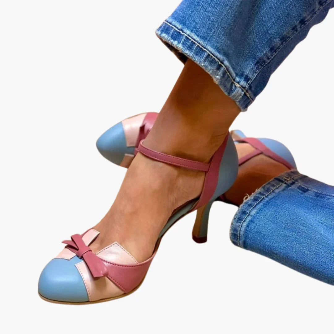 Dames Sandalen Hoge Hak Comfortabel Elegant Enkelbandje - StudioMarella