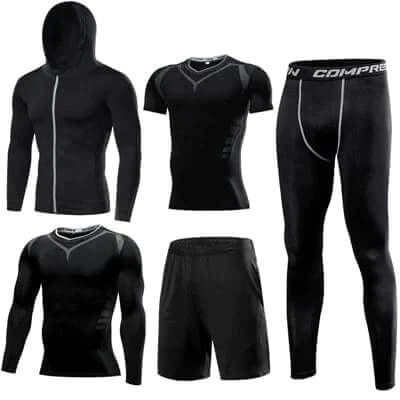 Heren Trainingspak Sneldrogend Elastisch Sportkleding