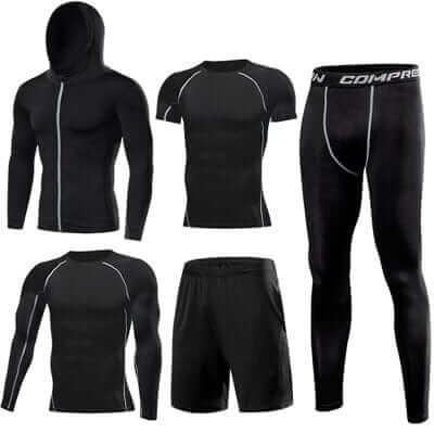 Heren Trainingspak Sneldrogend Elastisch Sportkleding