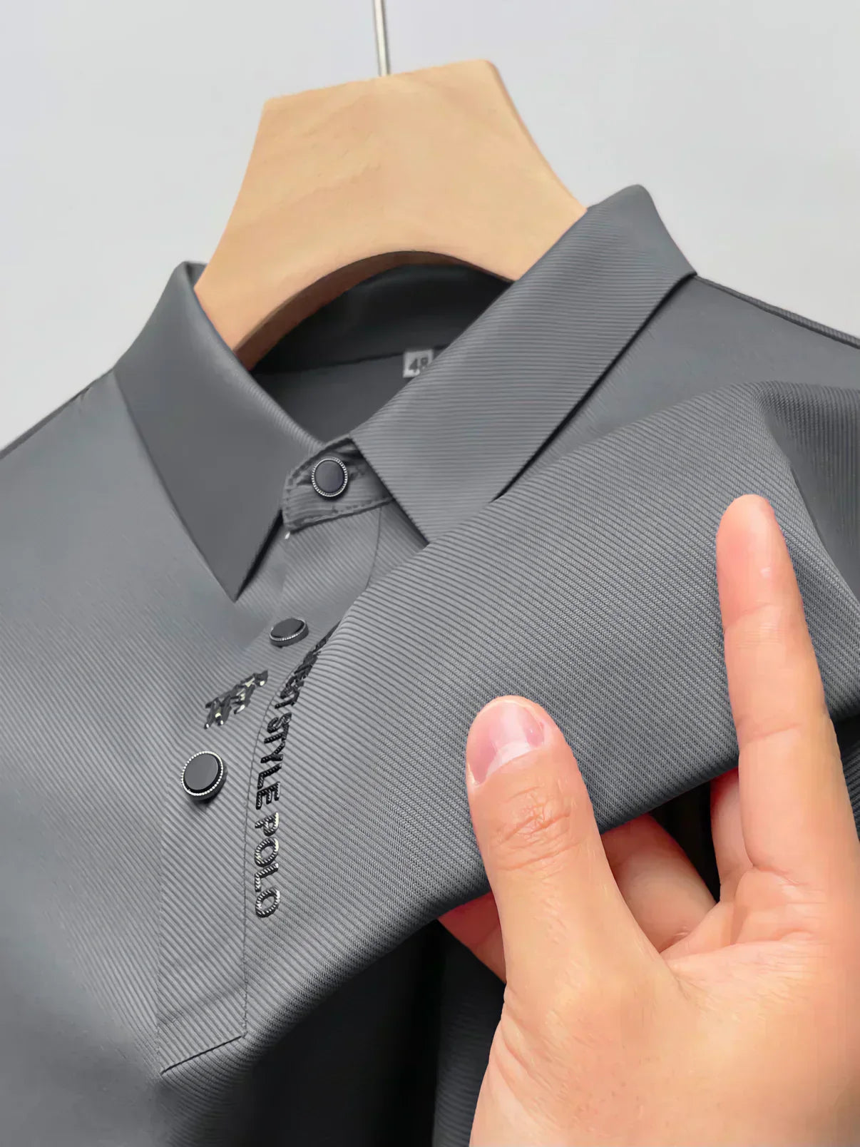 Heren Polo Shirt Stretch Kreukvrij Comfortabel