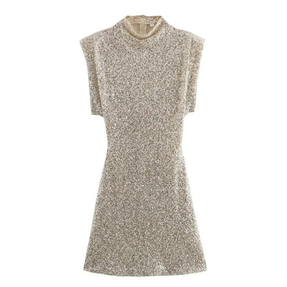 Feestelijke Paillettenjurk Glitter voor Vrouw - StudioMarella
