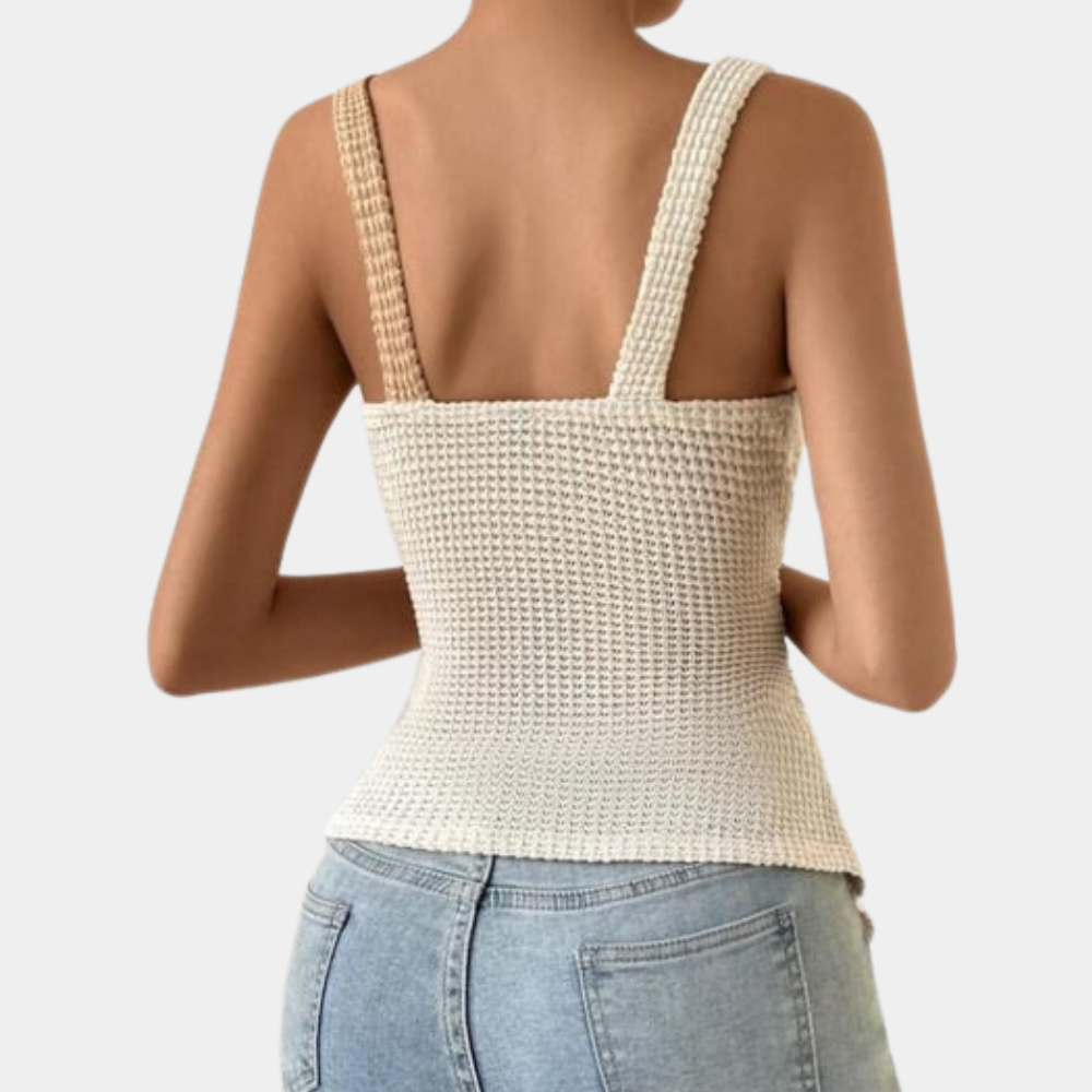 Mouwloze Top met Tijdloos Design voor Vrouw