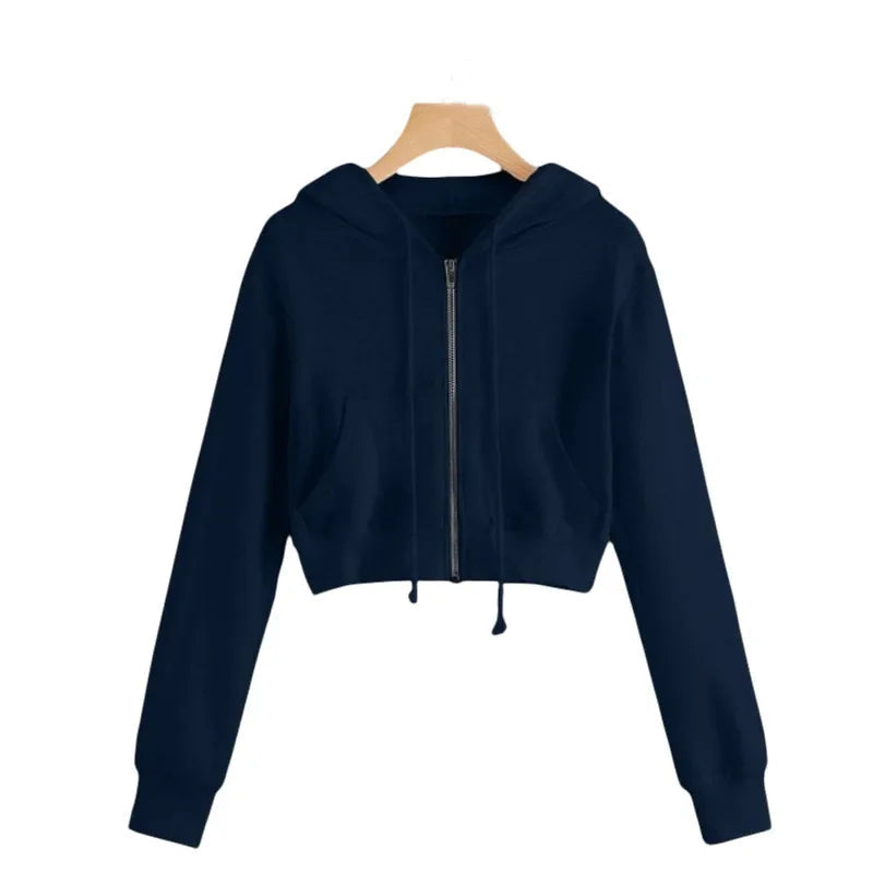 Korte Felpa met Kap voor Dagelijks Gebruik Elegante Stijl