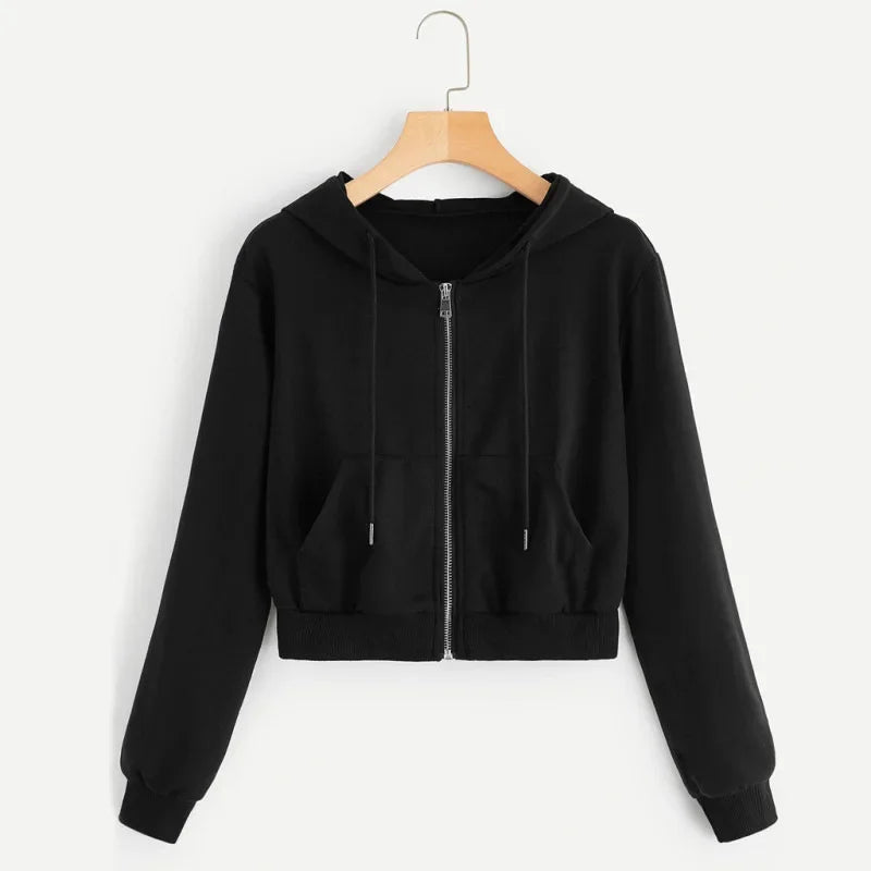 Korte Felpa met Kap voor Dagelijks Gebruik Elegante Stijl