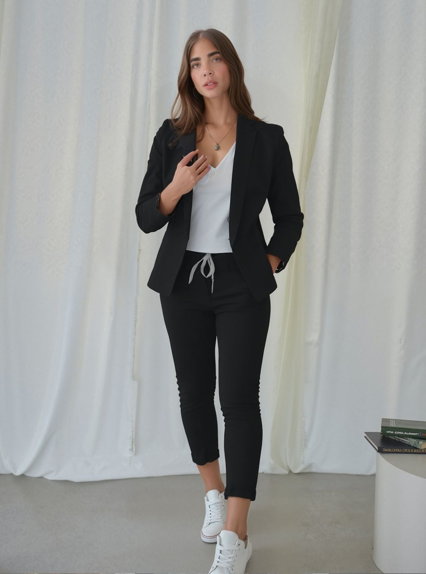 Dames Blazer Set Stretch Elegance Collectie
