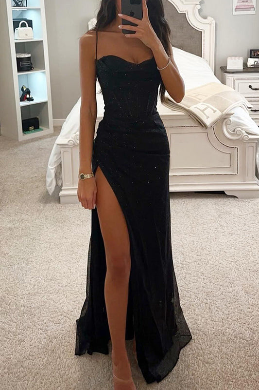 Maxi-jurk Romantisch Pailletten Elegante Avondjurk - StudioMarella