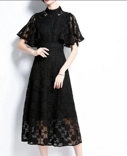 Tingfly Feestjurk Ruches Elegante Avondjurk Vintage Stijl - StudioMarella