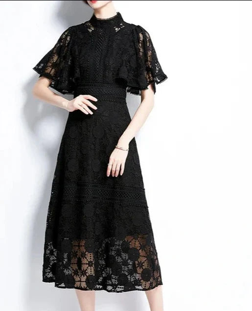 Tingfly Feestjurk Ruches Elegante Avondjurk Vintage Stijl - StudioMarella