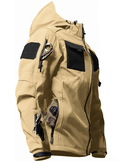 Waterdichte Softshell Jas met Kap - StudioMarella