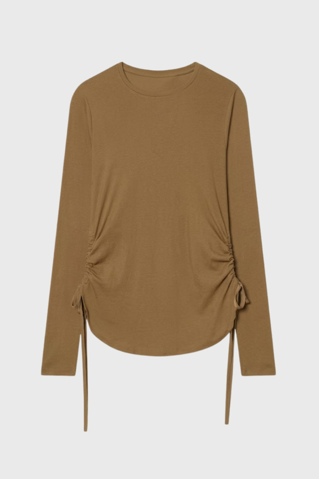 Dames Longsleeve met Verstelbare Zijkoord Casual Kleding - StudioMarella