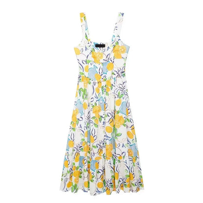 Dames Slipjurk Met Mooi Opulent Print - StudioMarella