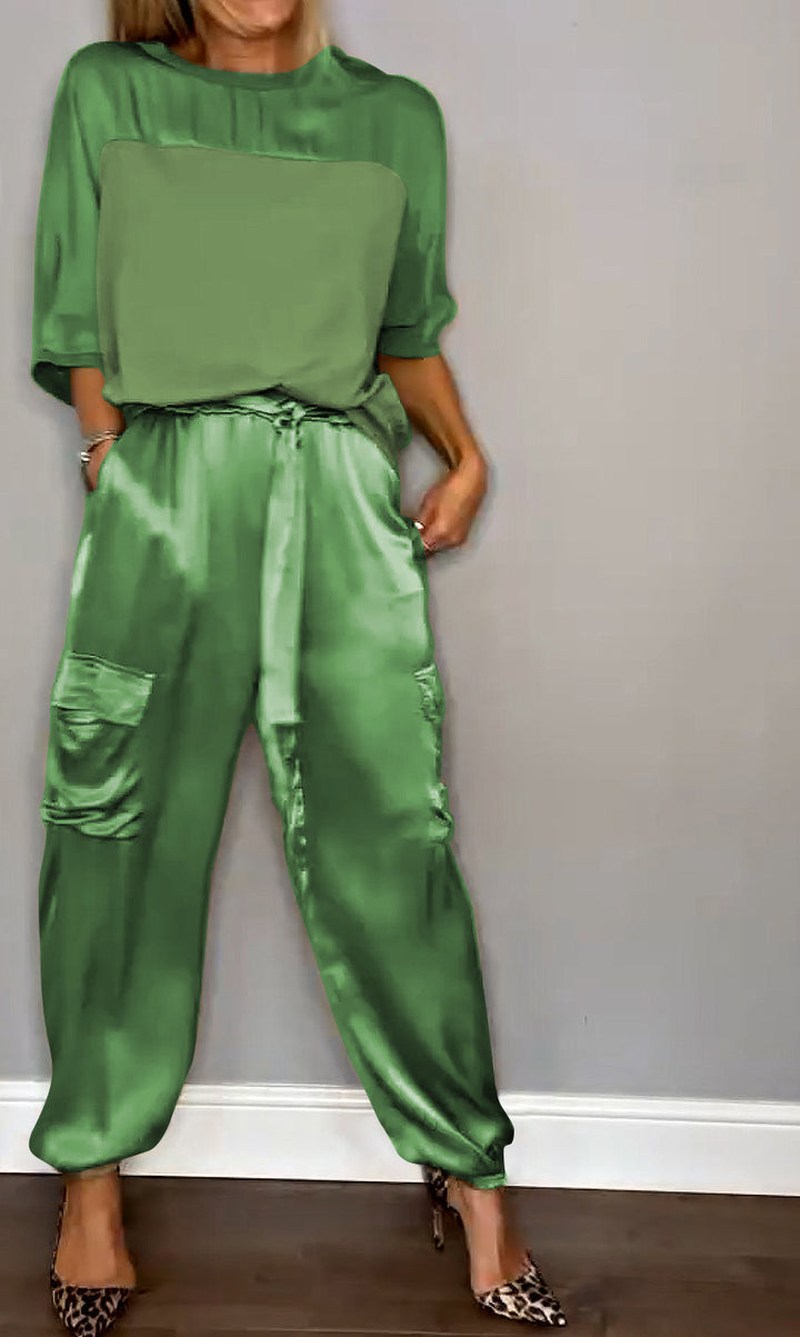 Elegante Raso Set voor Dames