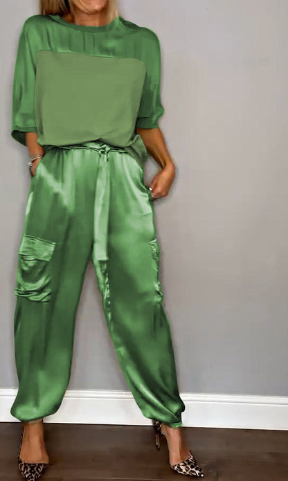 Elegante Raso Set voor Dames