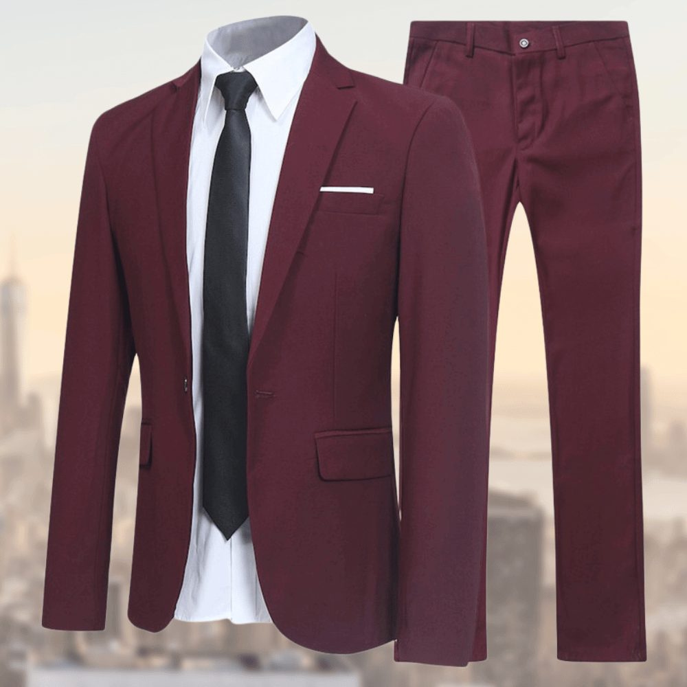 Herensuit Casual Alberto Klassiek Design