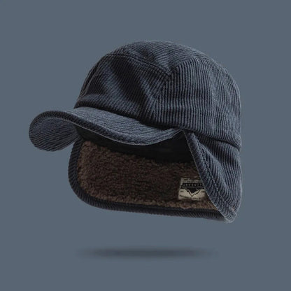 Warme Fleece Pet met Oorkleppen voor Heren