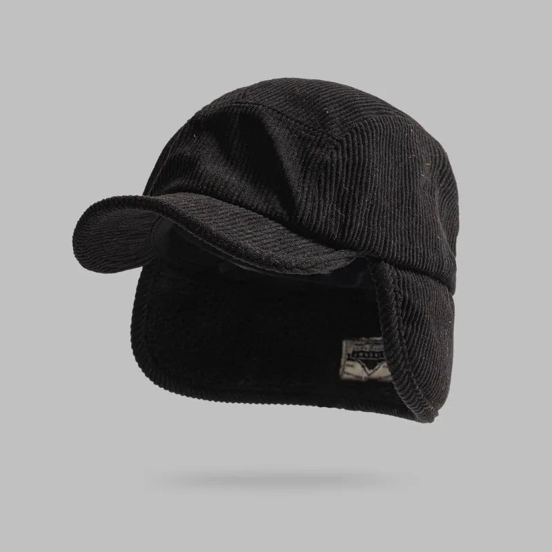 Warme Fleece Pet met Oorkleppen voor Heren