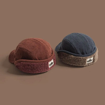 Warme Fleece Pet met Oorkleppen voor Heren
