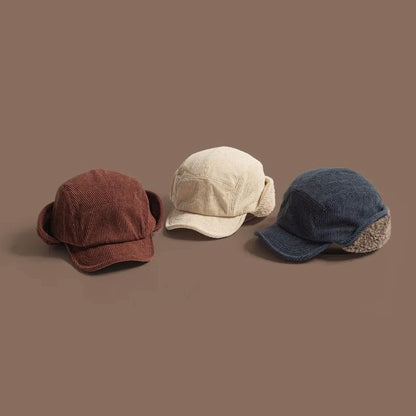 Warme Fleece Pet met Oorkleppen voor Heren