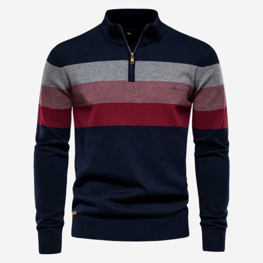 Lorenzo | Elegante Streepjes Trui