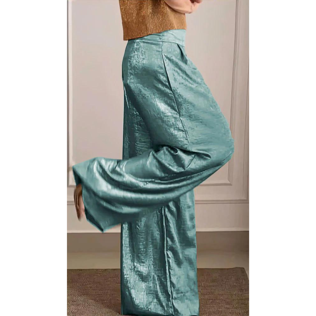 Dames Set Top en Broek Hoge Taille Elegante Collectie