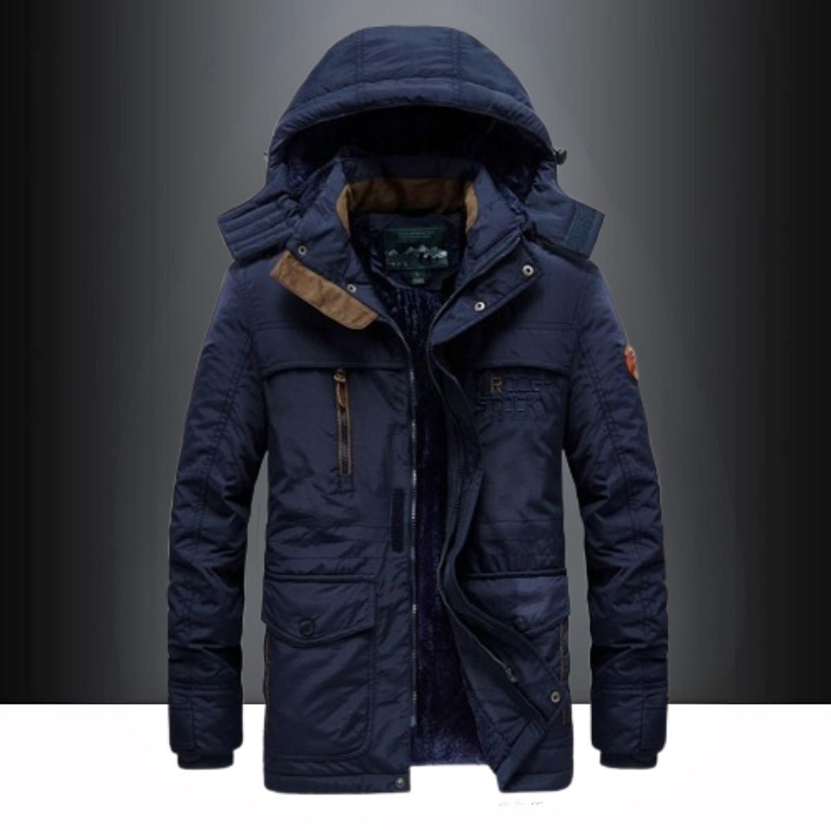 Warme Winterparka Heren Waterdicht Isolerend
