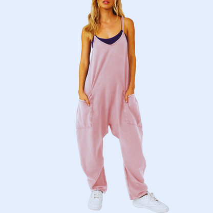 Vrouwelijke Zomerjurk Relaxt Baggy Jumpsuit