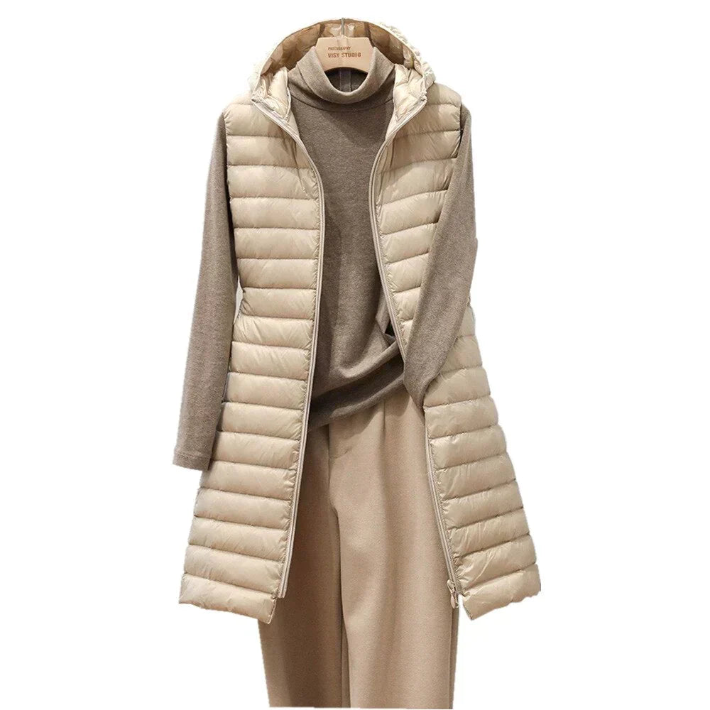 Dames Vest Capuchon Warm en Stijlvol - StudioMarella
