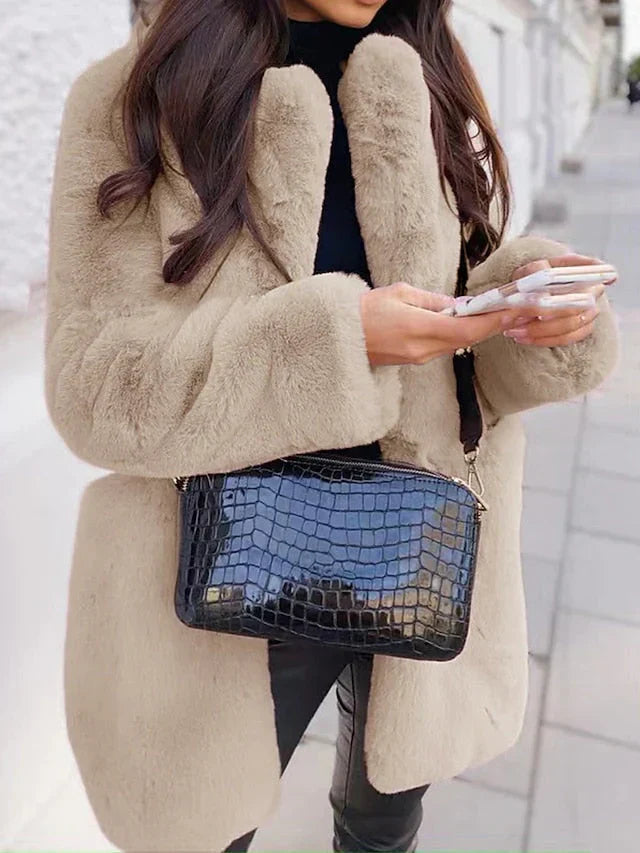 Teddyjas Knuffel Soft Elegante damesjas