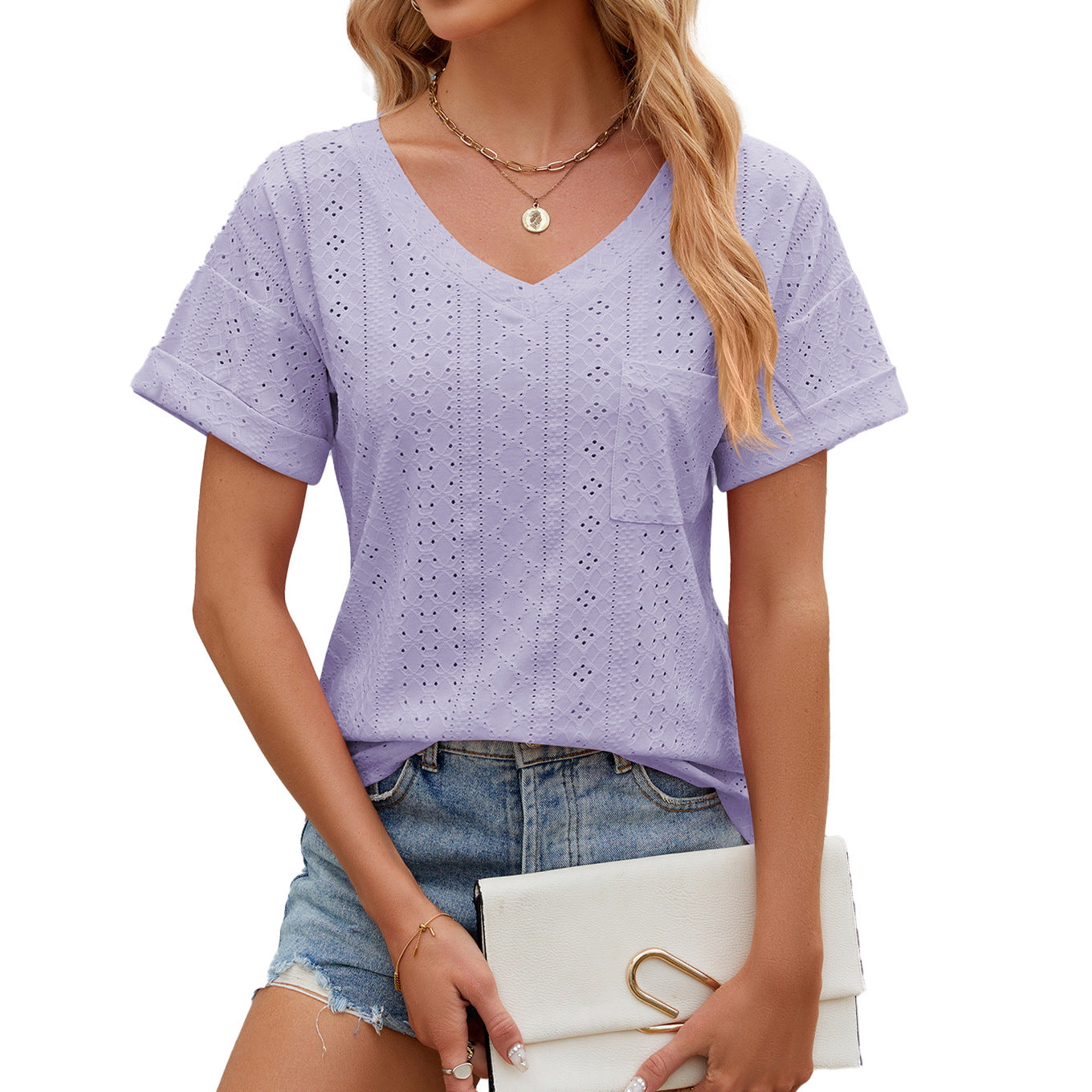 Vrouwelijke Top Elegante Comfortabel