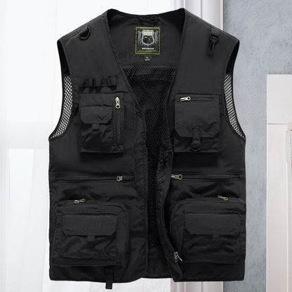 Vento | Praktisch Multi Pocket Zomerweste voor Outdoor Activiteiten 12