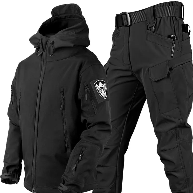 Waterdichte Outdoorjas en Broek voor Avontuurlijke Activiteiten - StudioMarella