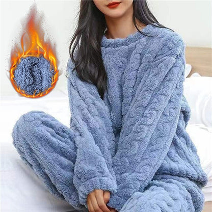 Dames Pyjama Fleece Comfortabele Pasvorm