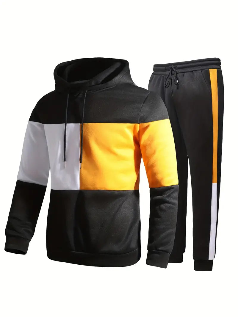 Herensweatshirt met Kap en Moderne Look