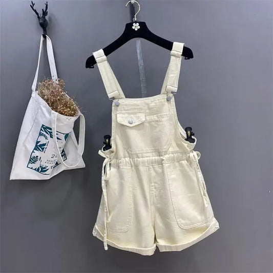 Blauwe Jumpsuit Vrouw Vintage Denim Stijlvol - StudioMarella
