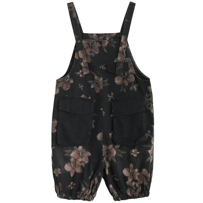 Dames Vintage Denim Jumpsuit Retro Stijl