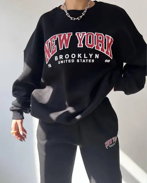 Heren Trui Katoenmix New York Style Groot Maat