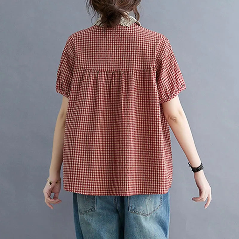 Linnen Overhemd Vintage Stijl Luxe Kwaliteit