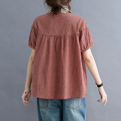 Linnen Overhemd Vintage Stijl Luxe Kwaliteit