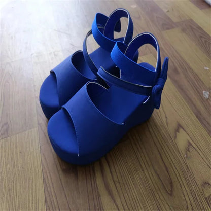 Dames Sandalen met Sleehak Zomer Collectie