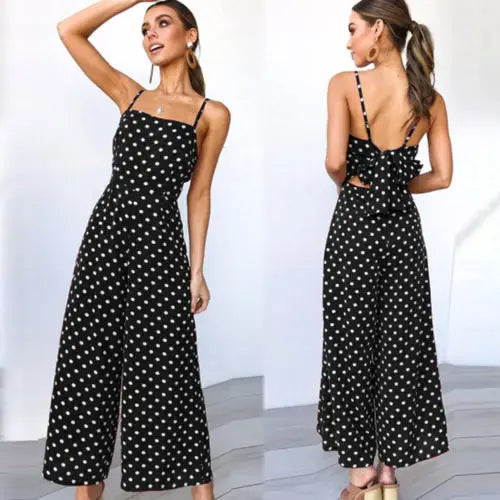 Mouwloze Jumpsuit voor Vrouwen Zomer Jurk Bodycon