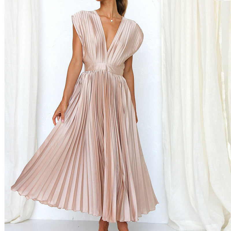 Elegante Feestjurk voor Vrouw Abito Cerimonia