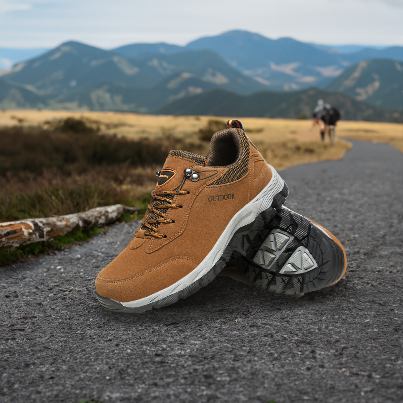 Wandelschoenen Heren Comfortabel met Ondersteuning en Antislip Zool