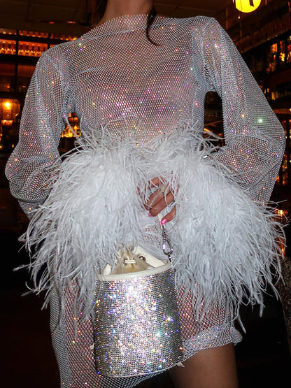 Wendy | Avondjurk Dames - Elegante Mesh Details, Perfect voor Avonden en Feesten 1