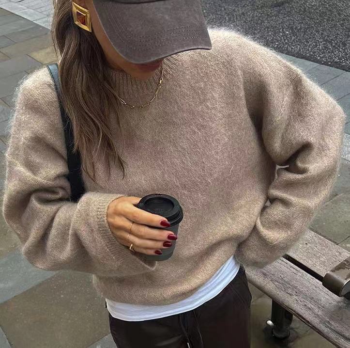 Wendy | Dames Oversized Trui - Zacht Breisel, Trendy en Comfortabel 3