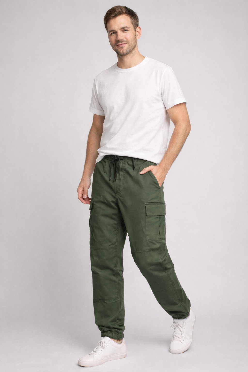 Joggingbroek Cargo Modern Streetwear Herenbroek - StudioMarella