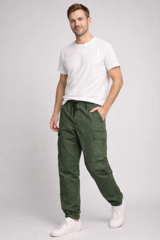 Joggingbroek Cargo Modern Streetwear Herenbroek - StudioMarella