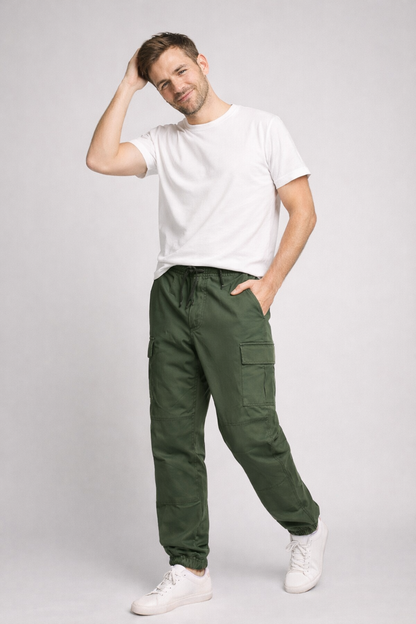 Werner | Moderne cargo joggingbroek voor heren 1