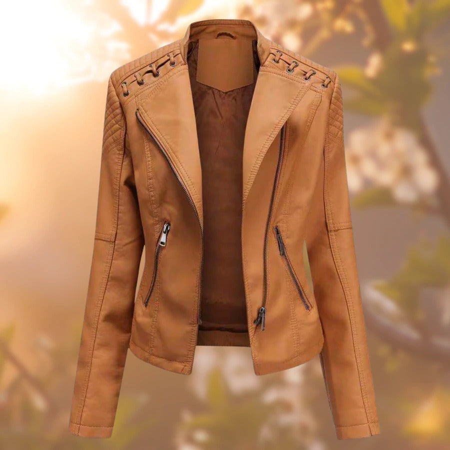 Leren Jas Dames Elegant en Stijlvol